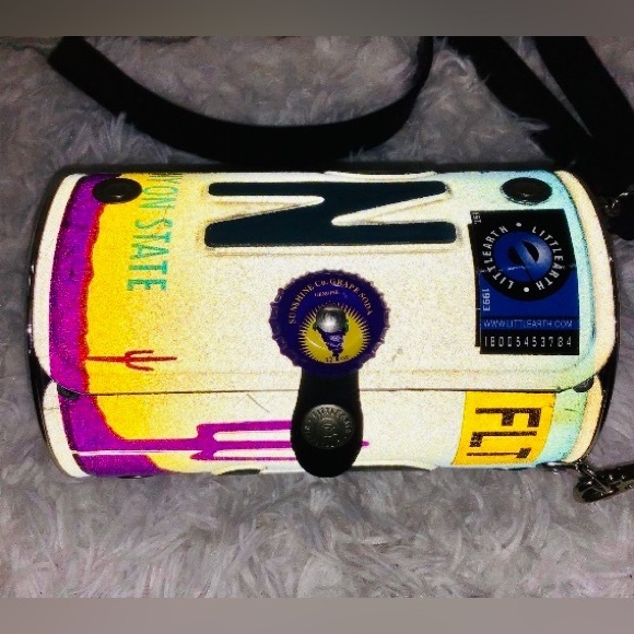 Little Earth Handbags - Little Earth AZ License Plate Bag
